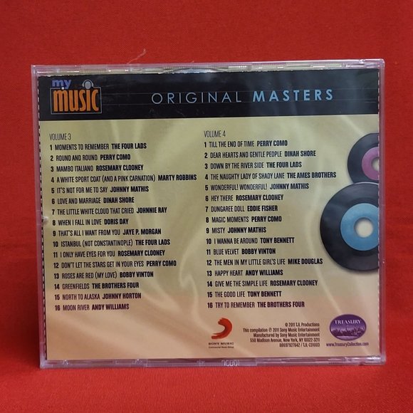 My Music Original Masters Moments To Remember Vol 3 & 4 Audio CD New Sealed 201 - Picture 2 of 7